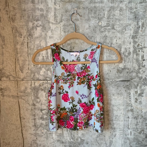 Kanvas Floral Tank - Picture 1 of 3